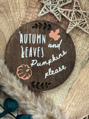 Autumn Leaves Disc