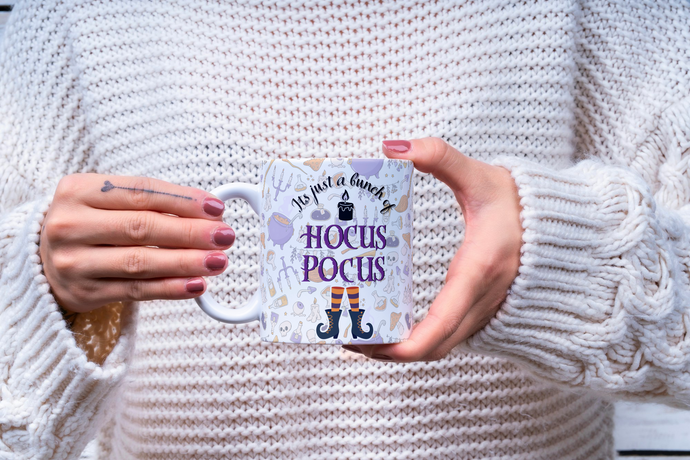🎃 Hocus Pocus Inspired Mug – Double-Sided Design 🕯️